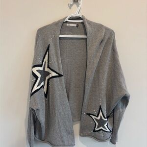 Zaket & Plover Gray Star Women's Cardigan